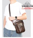 Túi đeo chéo Bao Ha Leather BHM7512C Màu Cà phê
