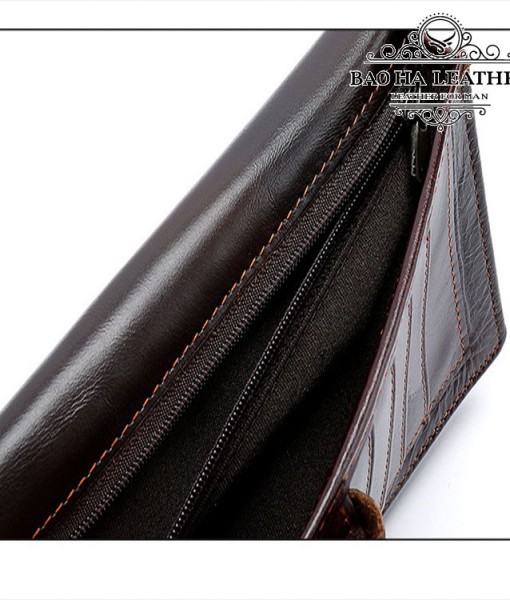 Bên trong ví được lót bằng vải với chất liệu tốt không lo rách, sờn...