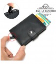 Ví đựng thẻ card tự động - BHM8602 - Với nút bấm bật thẻ tự động