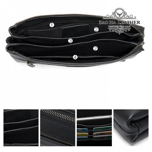Với nhiều ngăn bên trong Clutch