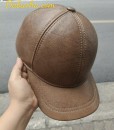 Nón da bò dành cho nam giới - BHY1963N Màu Nâu bò