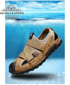 Giày sandals mùa hè nam BH9507 màu Nâu