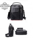 Túi đeo chéo Bao Ha Leather BHM7512D Màu Đen
