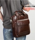 Túi xách công sở nam - Túi đeo chéo nam BHM8579 Màu Nâu CF