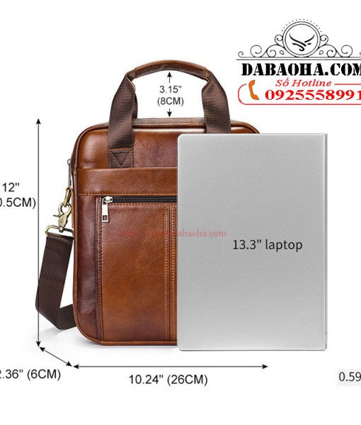 Kích thước vừa A4, laptop 13"